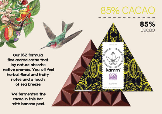 85% Nude Ancestral #TreetoBar Superfood Chocolate 60grs