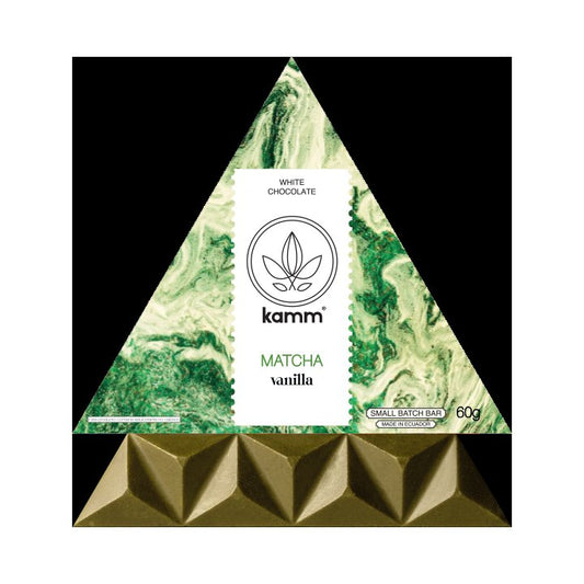 Matcha Vanilla White Chocolate Ancestral #TreetoBar Superfood Chocolate 60grs