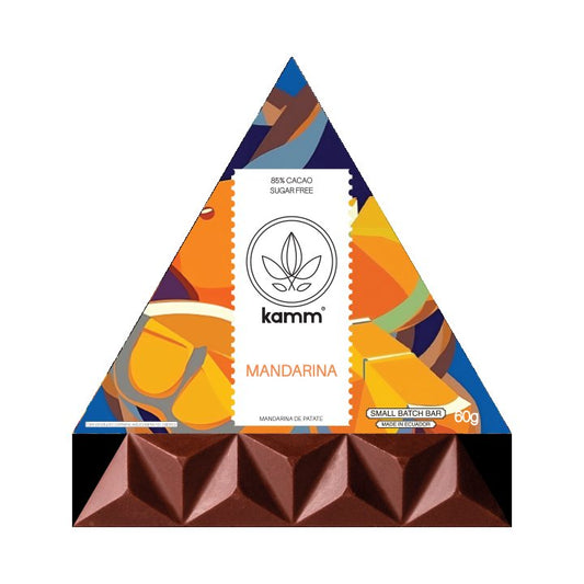 85% Tangerine Ancestral #TreetoBar Superfood Chocolate 60grs