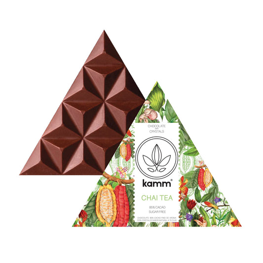 85% Cacao, Chai Tea Ancestral #TreetoBar Superfood Chocolate 60grs