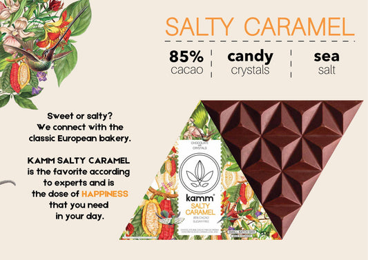 85% Salty Caramel Ancestral #Treetobar Superfood Chocolate 60grs