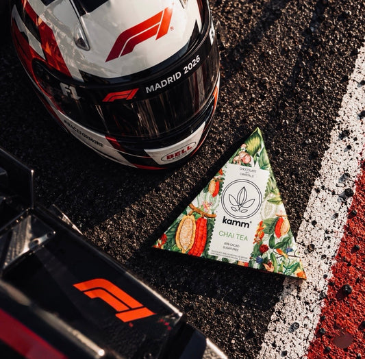 KAMM Chocolate Arrives in Madrid: Ecuadorian Cacao Meets Formula 1 with Casa Ecuador