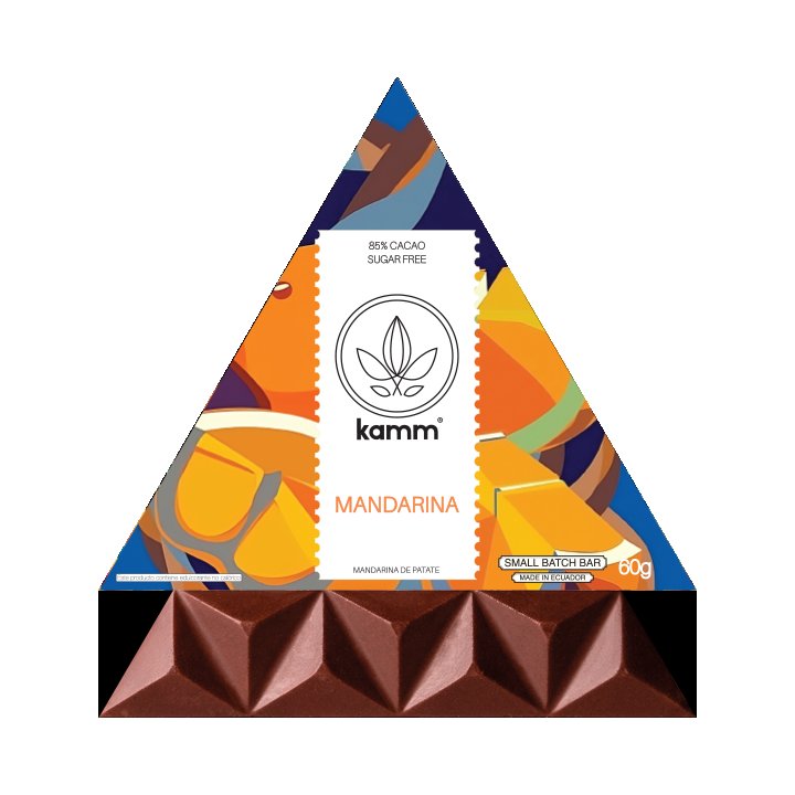 85% Tangerine Ancestral #TreetoBar Superfood Chocolate 60grs