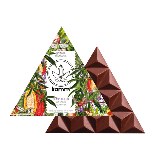 85% Hemp Seeds Ancestral #TreetoBar Superfood Chocolate 60grs